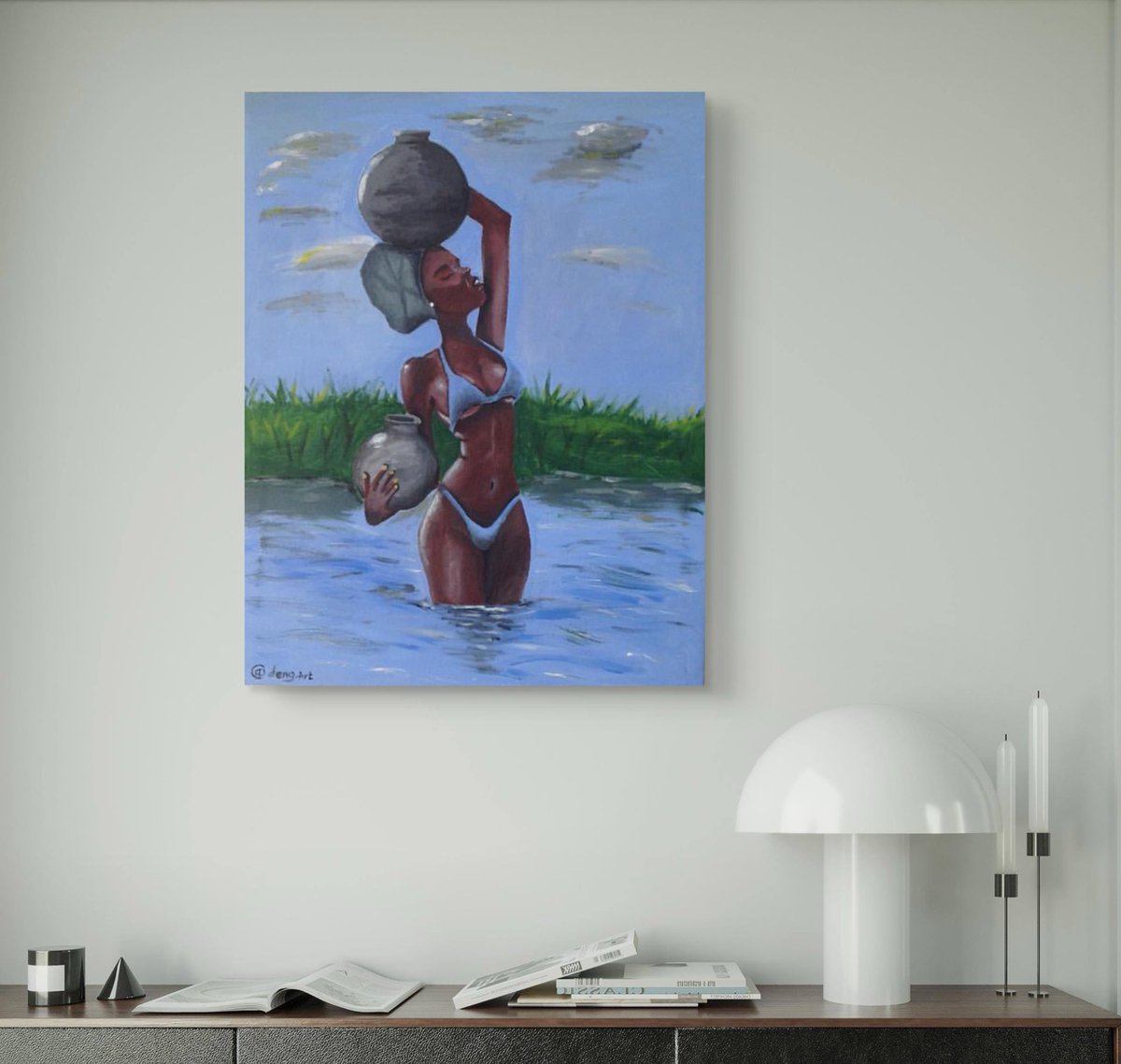 deng_forbez's tweet image. Hi, I’m Deng from South Sudan 🇸🇸, and this is my WORK.☺️