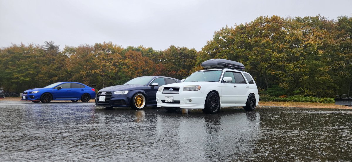 kametatusan's tweet image. #福島フォレスターオフ
第一回ぶりに参加させていただきました
いろんなフォレスター見れて楽しかった
景品ありがたや～ですな😁