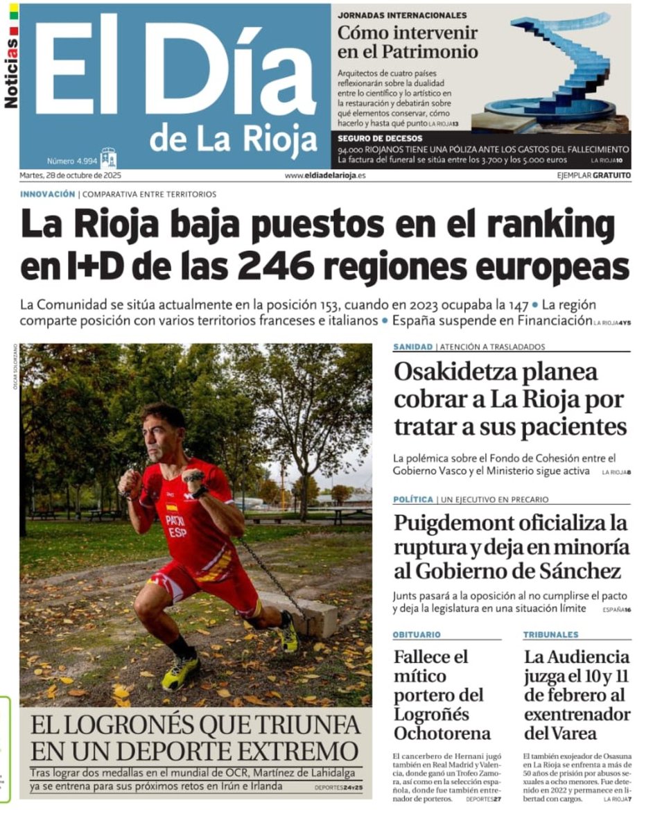 jfelixespinosa's tweet image. Solamente recordar por aquí que hoy la @SDLogrones juega un partido precioso de Copa del Rey frente al Racing de Santander, club histórico y líder actual de la Segunda División.
Por comentarlo...