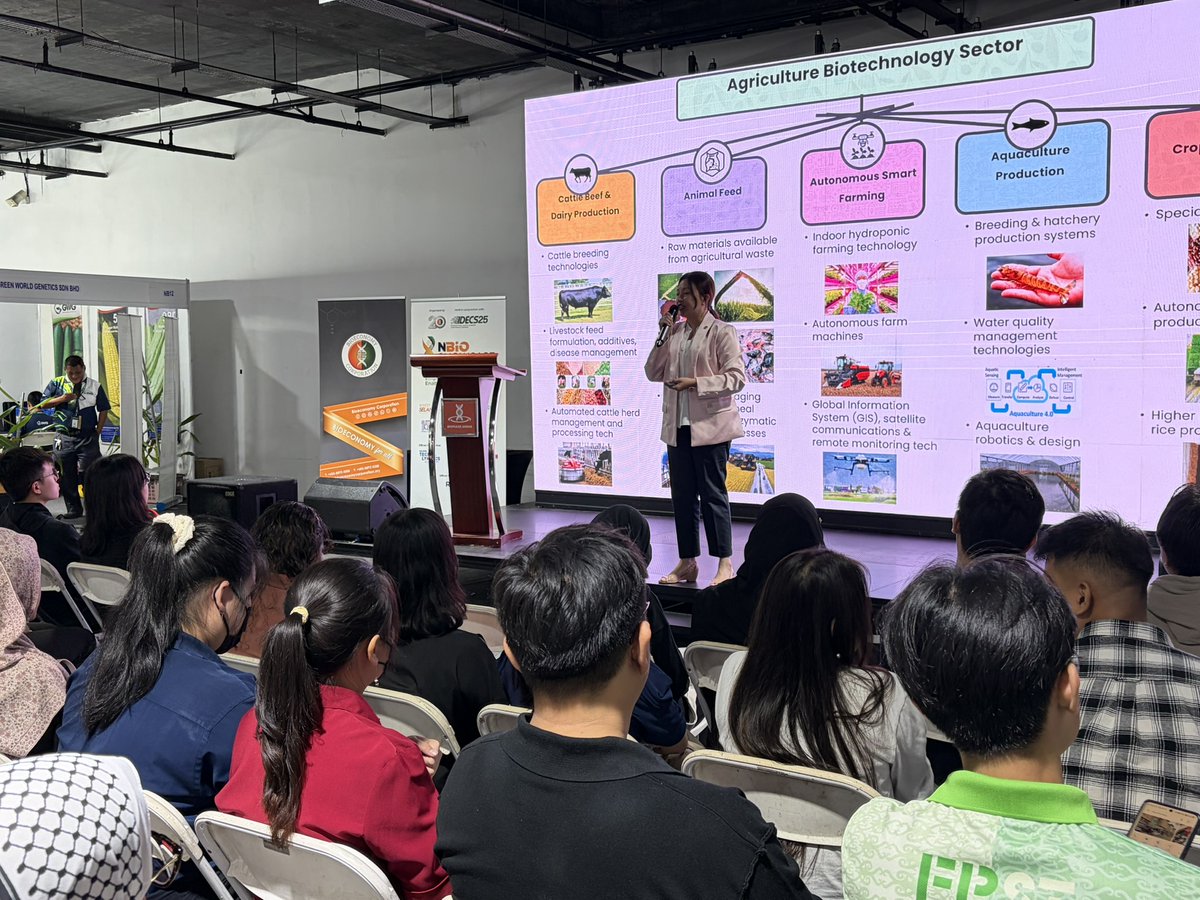 bioeconomycorp's tweet photo. Terima kasih, orang Sarawak, sebab sudi berambeh di #BioAcademyPavilion at #NBiOSHOWCASE 2025! ๐
Hereโs to more curiosity, connections, and biotech dreams ahead!
https://t.co/UIMxFX2Fix https://t.co/nWmYrZdJ8i