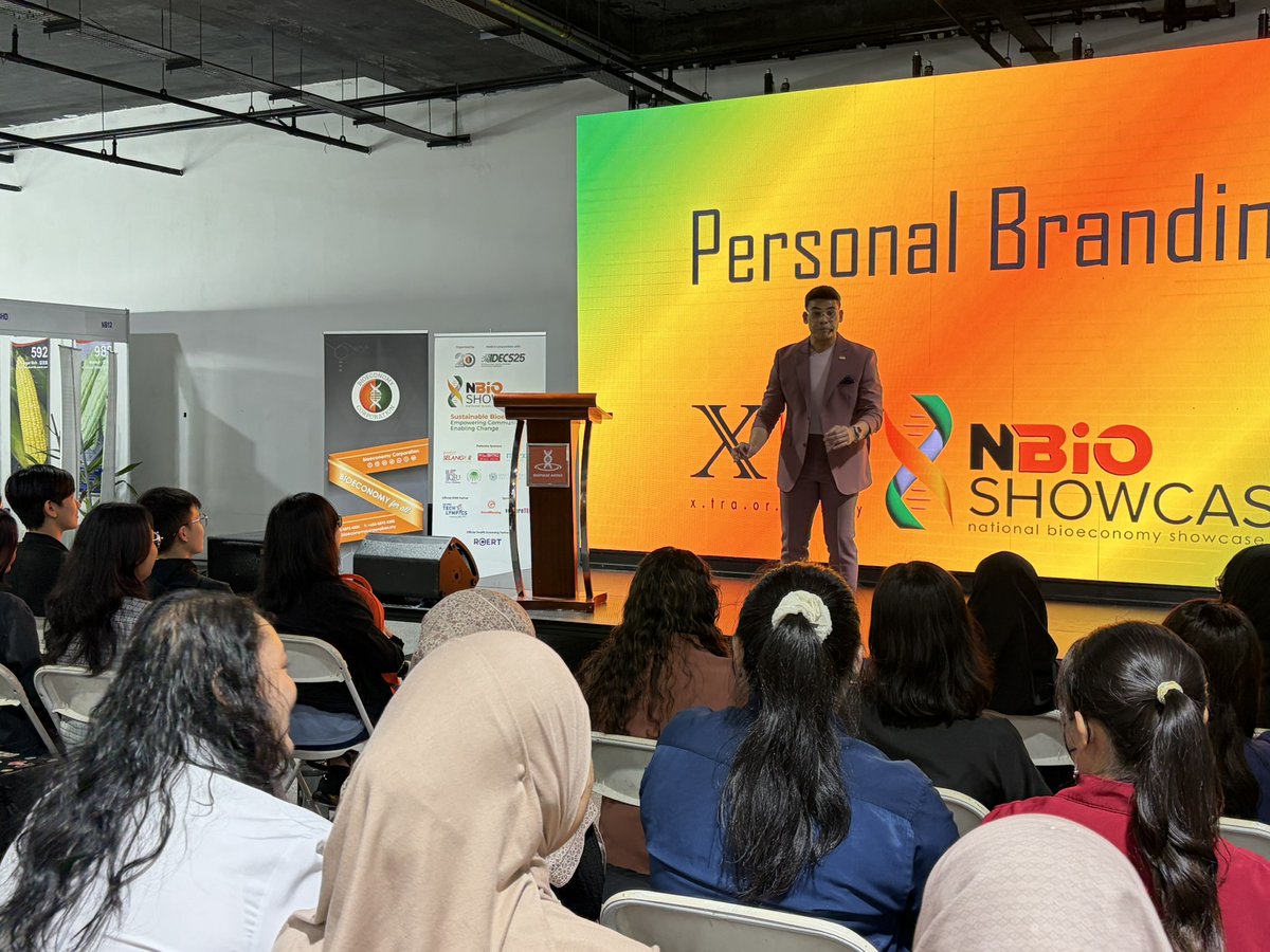 bioeconomycorp's tweet photo. Terima kasih, orang Sarawak, sebab sudi berambeh di #BioAcademyPavilion at #NBiOSHOWCASE 2025! ๐
Hereโs to more curiosity, connections, and biotech dreams ahead!
https://t.co/UIMxFX2Fix https://t.co/nWmYrZdJ8i