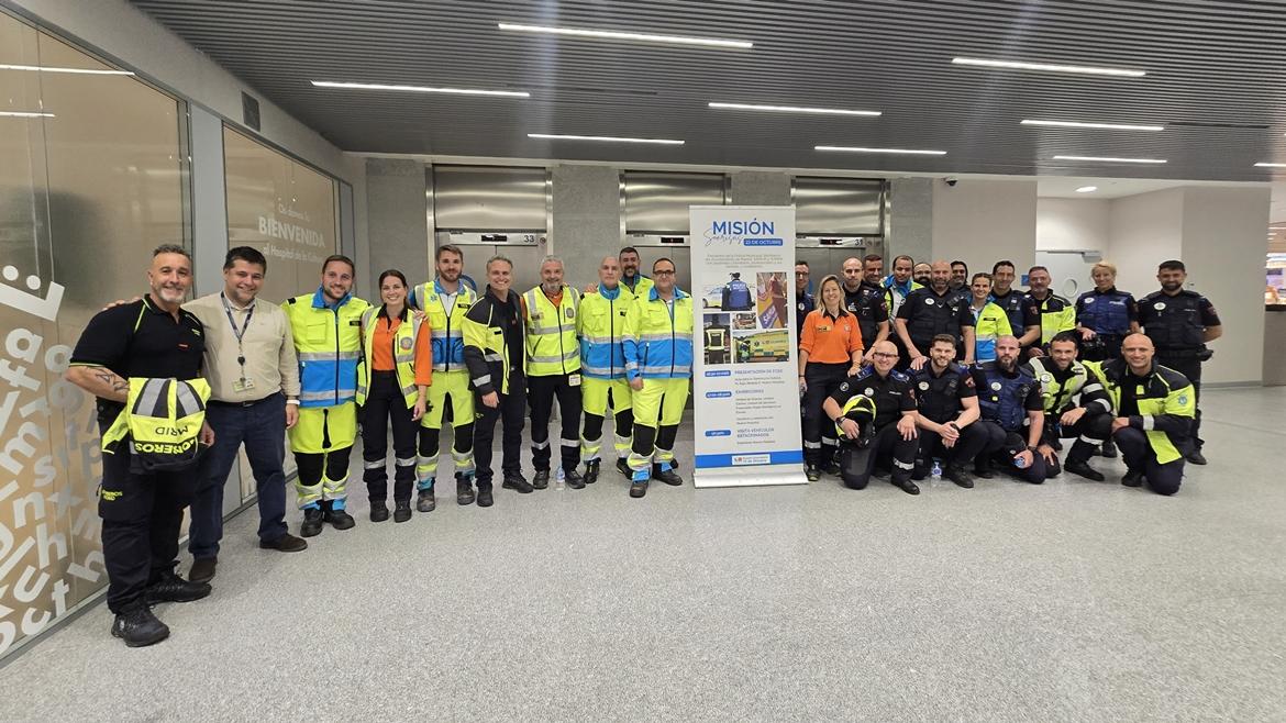 El Hospital público 12 de Octubre organiza una tarde de exhibiciones con la Policía Municipal, Bomberos de Madrid, Samur y SUMMA 112 comunidad.madrid/hospital/summa…