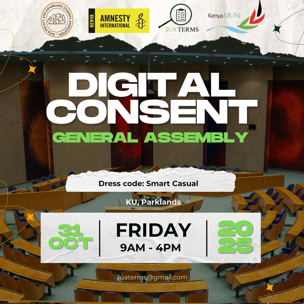 Tutakuwepo! Utakuwepo? 

Come let's discuss terms and conditions! The Digital Consent 🙂

#Juaterms