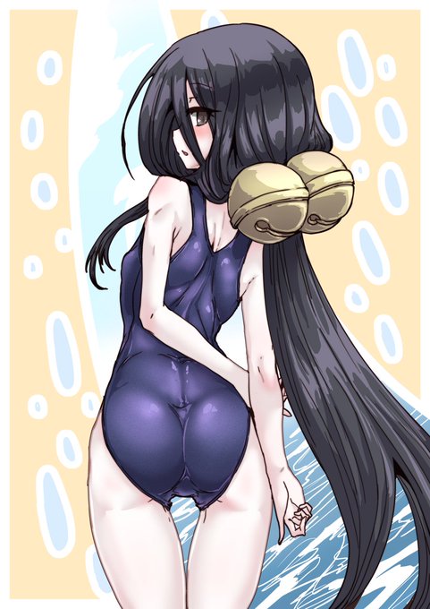 今日の日課は新スクール水着中国うさぎさんです