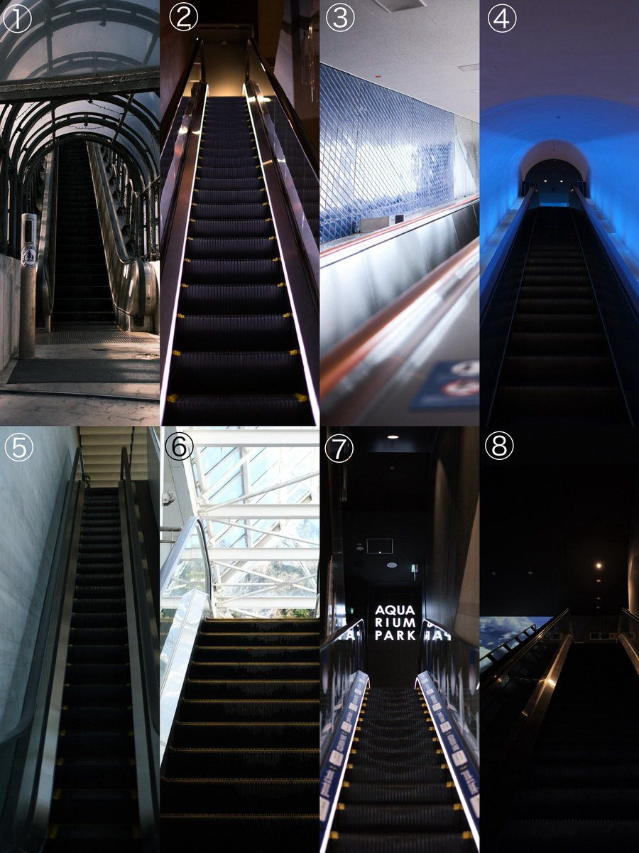 KARE　Picture Glass Escalator Show アート NAO on X