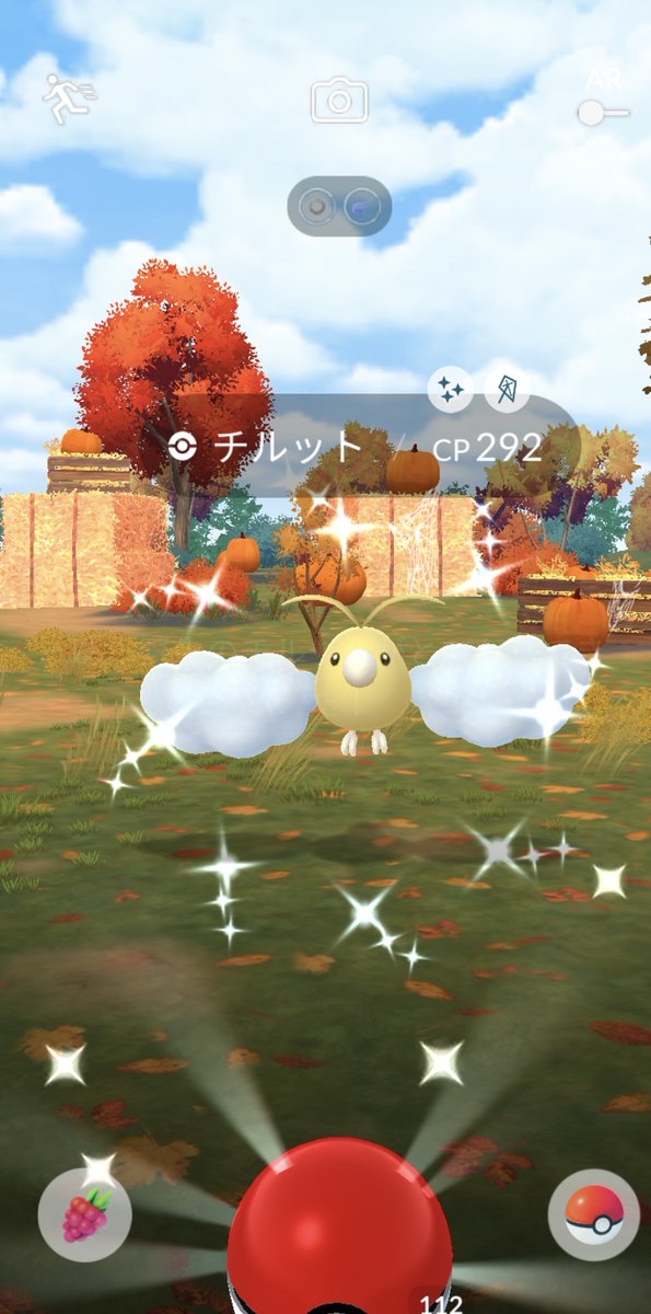 #ポケモンGO
#ポケモンGOしてる人と繋がりたい
#ポケモンGO好きな人と繋がりたい

今日は更に2体

狙ってないのが来るのはアルアルですね😂✨