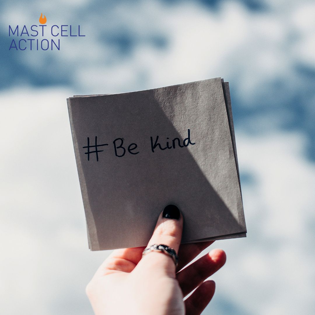 MastCellAction's tweet photo. You deserve kindness—especially from yourself. If you wouldn’t say it to a friend, don’t say it to yourself. Be as gentle with yourself as you are with others. #SelfCompassion #BeKindToYou https://t.co/0osgpM7BlM