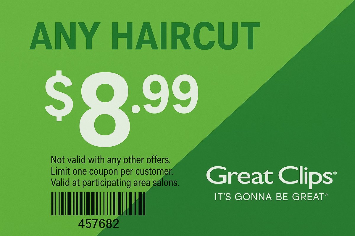 Greatclipshack's tweet photo. Ready for a fresh new look? Print your Great Clips Coupon & save BIG today! ๐โโ๏ธ๐ฐ
๐ https://t.co/0HsOEAnHZ9
#GreatClips #HaircutDeals #PrintableCoupons
โ๏ธ Great Clips Coupons 2025: Save Big on Every Haircut
Looking for a stylish haircut without breaking the bank? Great Clips coupons are your secret weapon to score amazing discounts on salon-quality haircuts for the whole family. Whether youโre due for a trim, a fresh fade, or a new look, Great Clips makes it easy to look good and save money at the same time.
๐ What Is Great Clips?
Great Clips is one of the largest hair salon chains in North America, with thousands of locations across the U.S. and Canada. Known for affordability, convenience, and friendly service, itโs a go-to spot for men, women, and kids. You can walk in anytime โ no appointment needed โ or check in online using the Great Clips app to skip the wait.
๐ต How to Find Great Clips Coupons Online
There are several easy ways to find Great Clips coupons and promo codes online:
Official Great Clips Website: Check their promotions page for current offers like โ$8.99 haircutโ or โ$2 off any haircut.โ
Great Clips App: Download the mobile app to access exclusive in-app deals and check-in options.
Email & SMS Alerts: Sign up for Great Clips newsletters to get new coupons directly in your inbox.
Coupon Websites: Sites like RetailMeNot, https://t.co/3Qorm9VMoO, and Groupon often list verified Great Clips deals.
Local Ads & Flyers: Many Great Clips salons run local promotions โ check your mailbox or nearby store posters.
๐งพ Popular Great Clips Deals in 2025
Here are some of the most searched Great Clips coupon offers this year:
๐ $7.99 Haircut Sale (limited-time nationwide deal)
โ๏ธ $2 Off Any Haircut Coupon (print or digital)
๐จโ๐ฉโ๐ง Family Discounts for multiple haircuts
๐ณ Great Clips Rewards โ earn points with every visit
๐
Senior & Student Specials at select locations
Most Great Clips coupons are region-specific, so always check your local salon before visiting.
๐ฑ Use Great Clips Online Check-In for Extra Convenience
One of the best features of Great Clips is their Online Check-In system. Through the app or website, you can see wait times at nearby salons and reserve your spot before leaving home. This saves time and ensures a smoother haircut experience โ especially on weekends or holidays.
๐ฌ Pro Tip: Combine Coupons with Loyalty Programs
To maximize your savings, combine Great Clips promo codes with their loyalty rewards or seasonal offers. Some locations even let you stack discounts during local sales events โ perfect for families or regular customers.
โ
Final Thoughts
Whether youโre a student, a busy parent, or just someone who loves saving money, Great Clips coupons are a simple way to keep your hair looking sharp without overspending. Check online before every visit, sign up for updates, and youโll never miss a deal again.
๐ Stay stylish, stay smart โ and let Great Clips keep you looking great for less!
Great Clips coupons, Great Clips promo code, Great Clips $7.99 haircut, Great Clips online check-in, Great Clips discounts 2025, Great Clips near me, Great Clips app deals