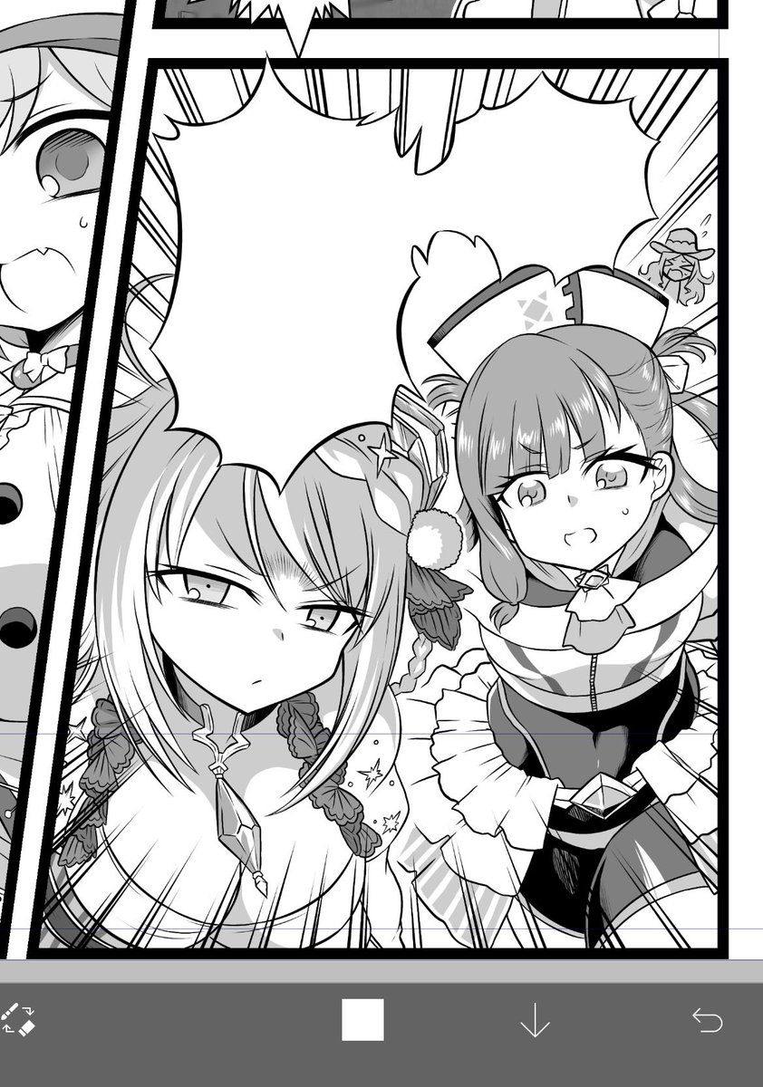 今回の1コマしか出てこない魔法少女 