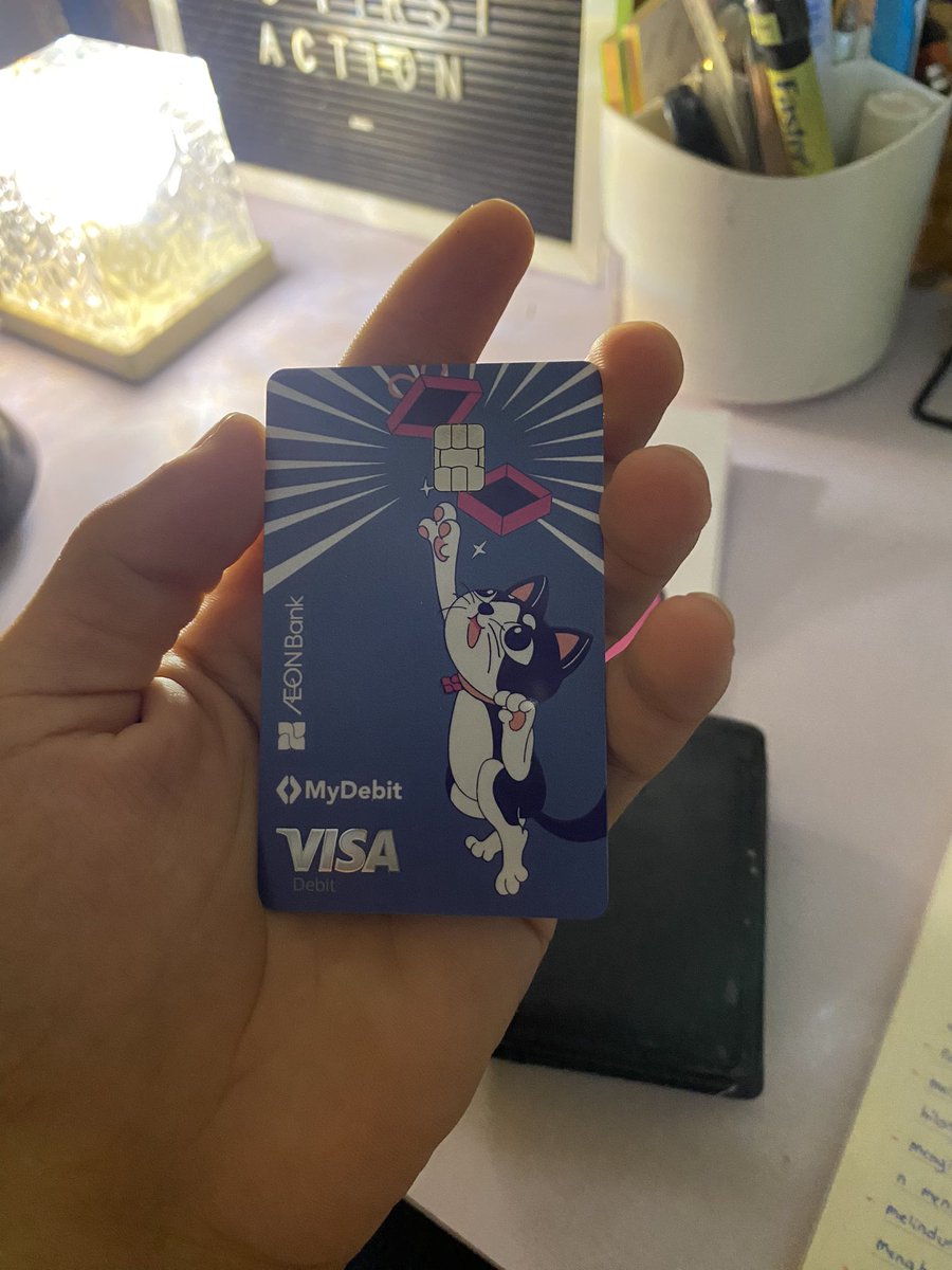 Syaff906's tweet photo. FINALLYY AEON CARD AKU DAH SAMPAI!

Dalam 3, 4 hari je. Apa specialnyaa card ni?

1. Free parking AEON Mall
2. Rm0 card issuance fee
3. Free local ATM withdrawal

Dannn… yang paling penting, cashback bila shopping dekat mana2 grocery dalam bentuk Aeon Point (boleh convert RM) https://t.co/xxvmSRKdQU