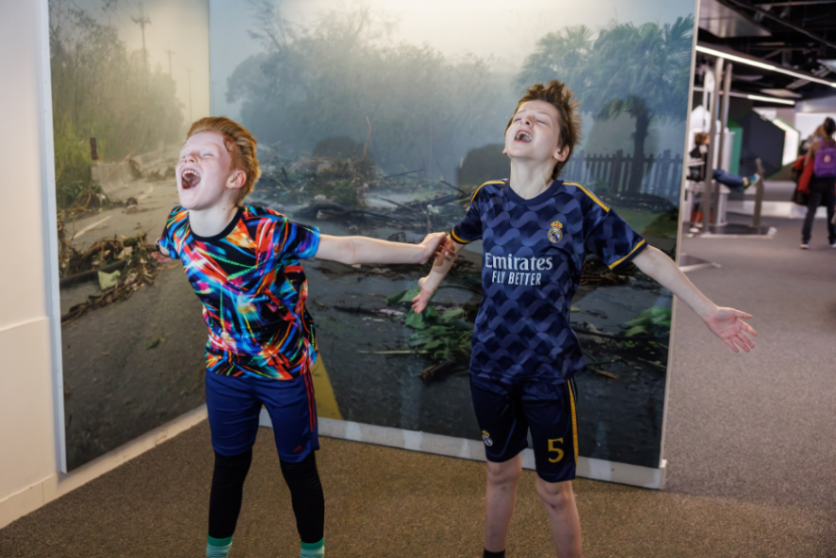 Techniquest's tweet photo. Whatever the weather outside, at Techniquest the fun’s INDOORS – with science shows, hands-on exhibits, and discoveries waiting around every corner! No brollies needed 😉

Mornings are filling up fast, so book early 👉 https://t.co/TpKJguQkwD https://t.co/RejnAhngpT