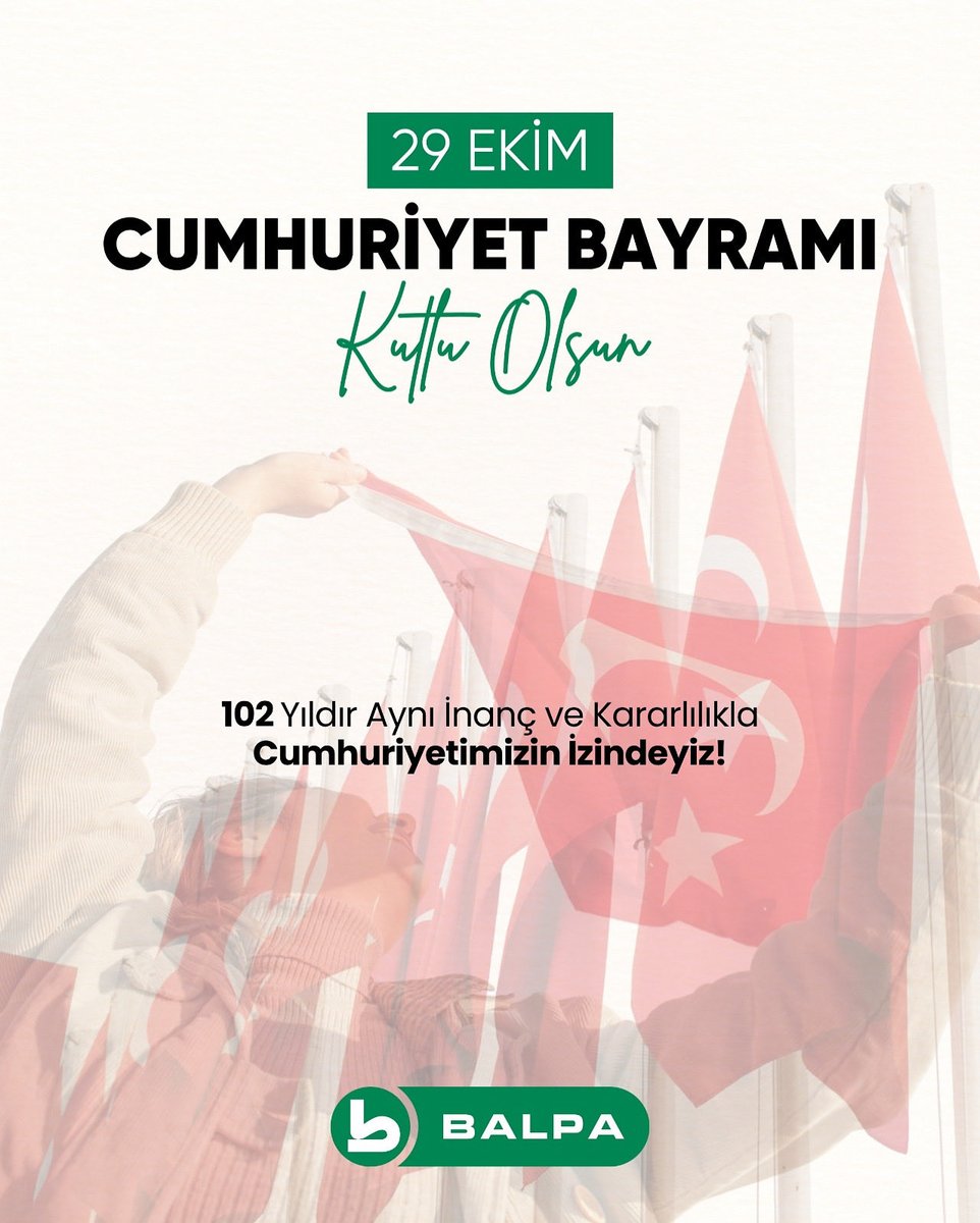 Cumhuriyetimizin 102. Yılı Kutlu Olsun!

Özgürlüğümüzün ve bağımsızlığımızın simgesi olan Cumhuriyet Bayramı’nı büyük bir gurur ve coşkuyla kutluyor, geleceğe umutla bakıyoruz.
Başta Gazi Mustafa Kemal Atatürk olmak üzere tüm kahramanlarımızı minnet ve saygıyla anıyoruz.