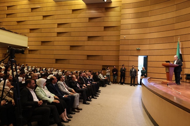 Kickoff of the Events of the Data Analysts’ Forum in Damascus University’s Auditorium
For more information, click on the link below:

damascusuniversity.edu.sy/index.php?lang…

#Syrian_Arab_Republic
#Higher_Education_Ministry
#Damascus_University