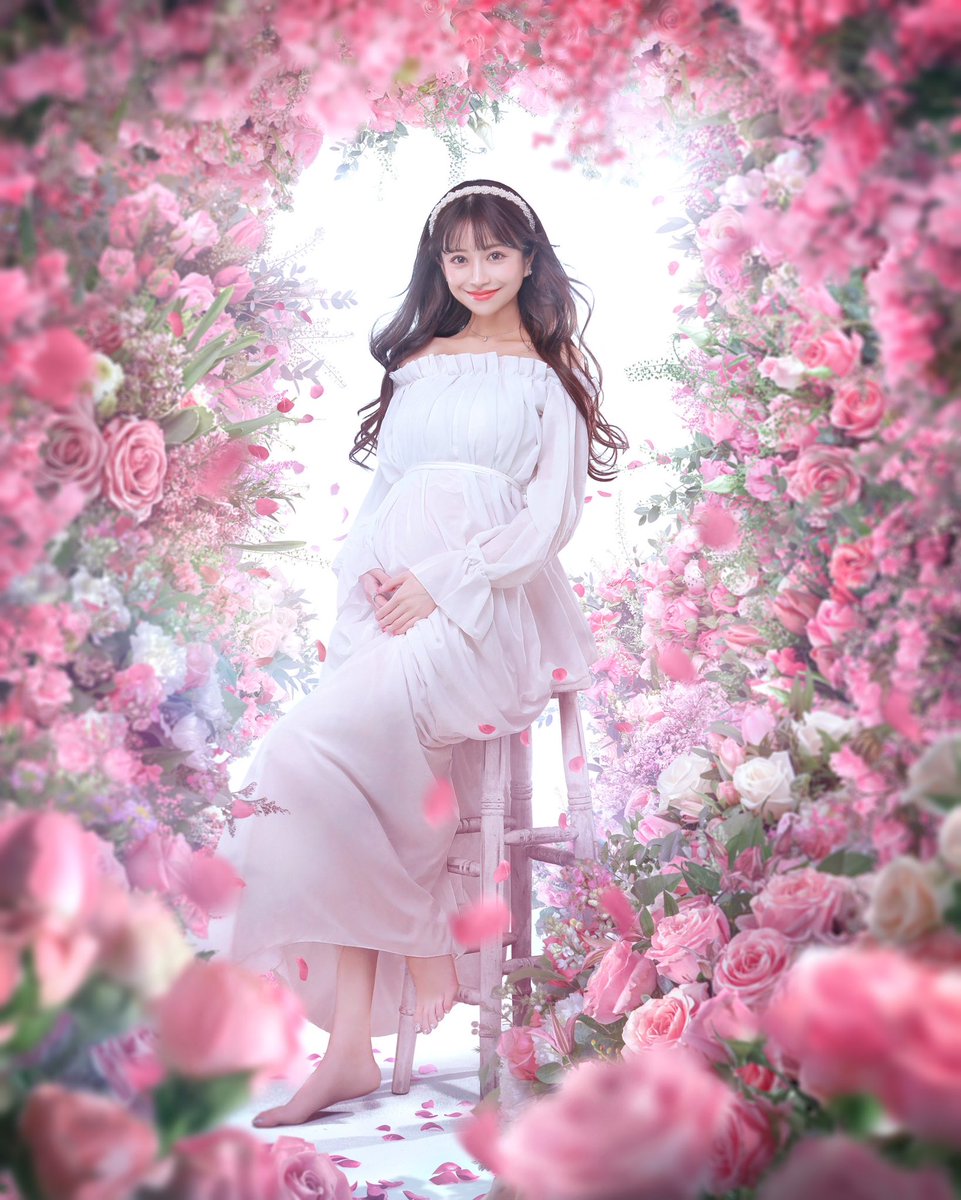 emirio9o1's tweet image. 1人目（女の子）と2人目（男の子）の
マタニティーフォト。