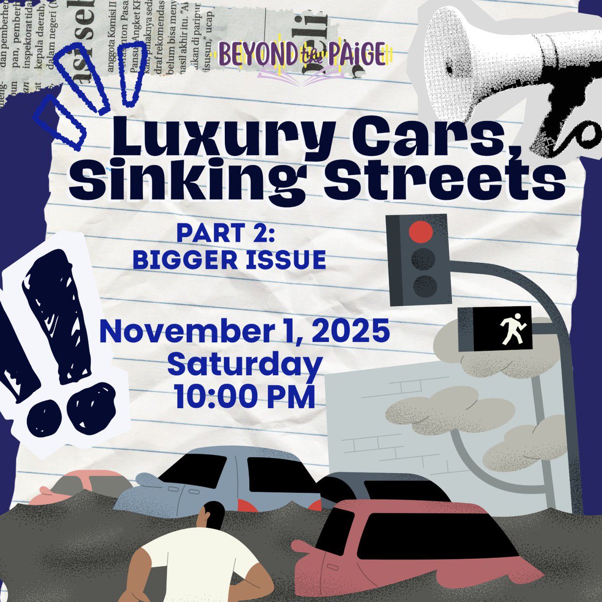 ㅤ
                  ㅤ
  ៚ · 📖 | 🎙️ ≡  Join me for Part 2 of Luxury Cars, Sinking Streets this Saturday, Nov 1 at 10pm. A podcast on the Flood Control Issue as we talk about the politicians involved and what we can do as a citizen.

                  ㅤ