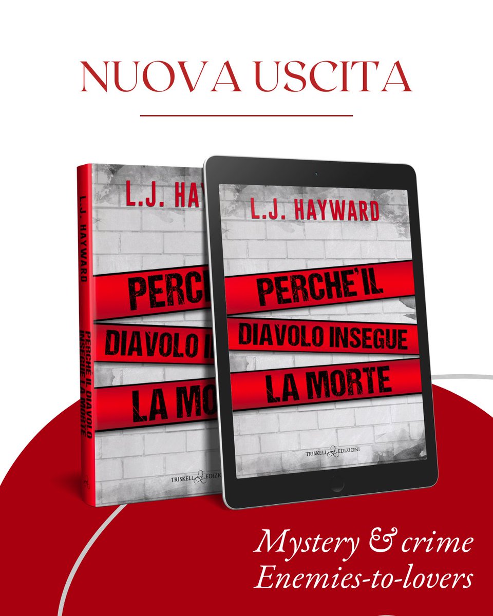 🖤 Aiutare Ethan… è possibile? O addirittura giusto?

Buongiorno Triskellettori e Triskellettrici,
#Esceoggi "Perché il Diavolo insegue la Morte", il secondo volume #MMromance #crime della serie "Death and the Devil" di L.J. Hayward 🖊️

📌 Disponibile in libreria, sul nostro
