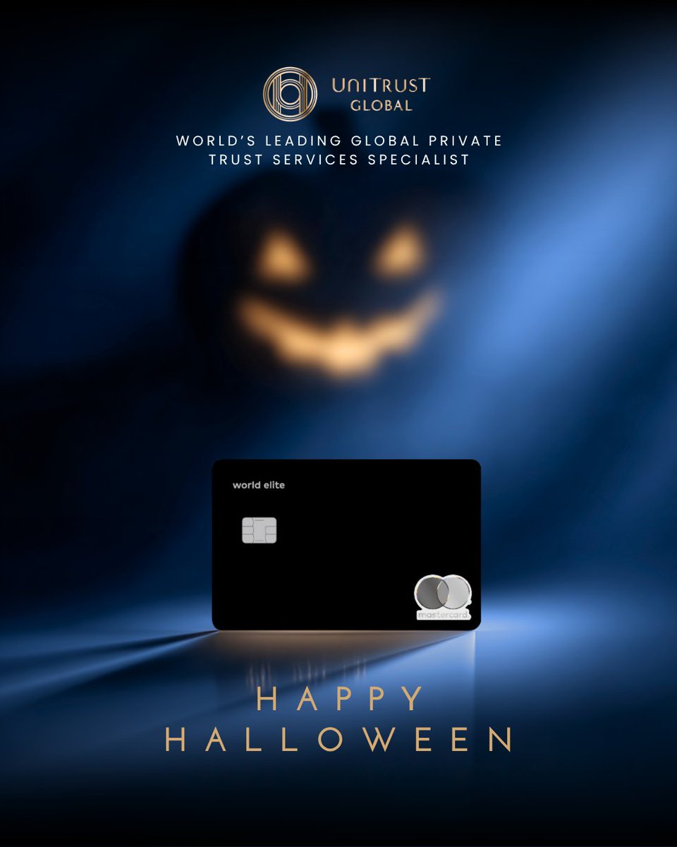 unitrustglobal's tweet photo. 🎃 Seasonal Greetings from UniTrust Global! 🎃
Wishing you a spook-tacular Halloween! We're celebrating with our furry friends and reminding you that true financial freedom isn't scary. 😉

Living Without Banking | Your Private Trust Services Specialist

#Halloween #UTGL #FinancialFreedom #PrivateTrust #Crypto #DigitalAssets #Web3