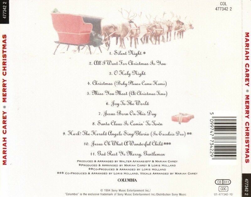 PopCrave's tweet image. 31 years ago today, Mariah Carey released ‘Merry Christmas.’