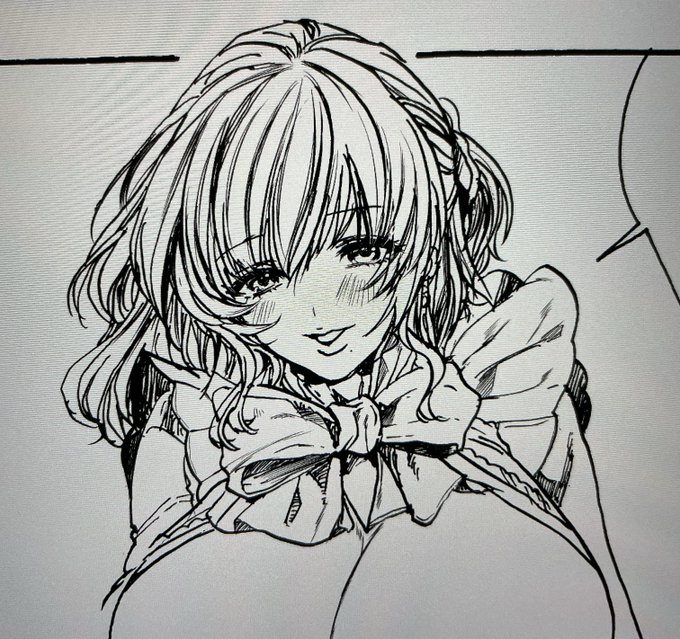 ルクセリアさんに掲載していただく漫画のひとこま
描き途中の写メ🫶🏻🩷 