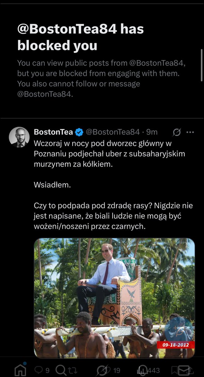 RZenmaster's tweet image. Taki aryjski twardziel, a pękł jak stara guma w gaciach…
[[ZOBACZ DLACZEGO]]
#bostonek #bostontea #bostontea83