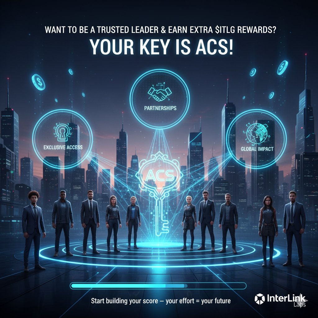 AllMahir21249's tweet photo. Want to be a trusted leader and earn big $ITLG rewards? Your key is ACS! 🔑

Unlock exclusive access, partnerships, and global impact. Start building your score—your effort equals your future.#ITL #ITLG #ITLX #interli https://t.co/DzbG1cprnD