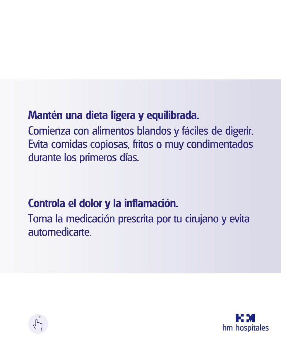 HMStaTrinidad's tweet image. La recuperación tras una #cirugíaabdominal es tan importante como la propia intervención. En HM Santísima Trinidad te acompañamos en todo el proceso para garantizar una evolución segura y sin complicaciones.
Pide tu cita y déjanos cuidarte. bit.ly/3JtOWel
#postoperatorio