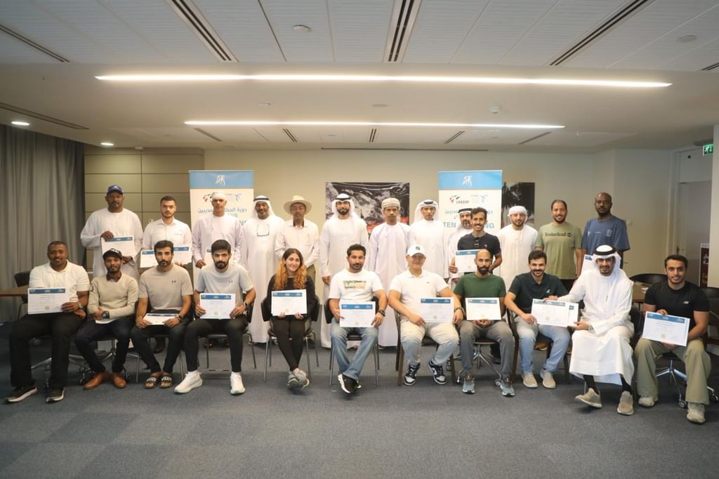 اختتام ملتقى أبوظبي الدولي لمدربي وحكام "التقاط الأوتاد" wam.ae/a/3885qnln