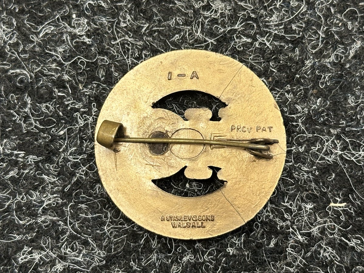 WW2 SWW British Female Home Guard badge in plastic coming up in my December militaria sale