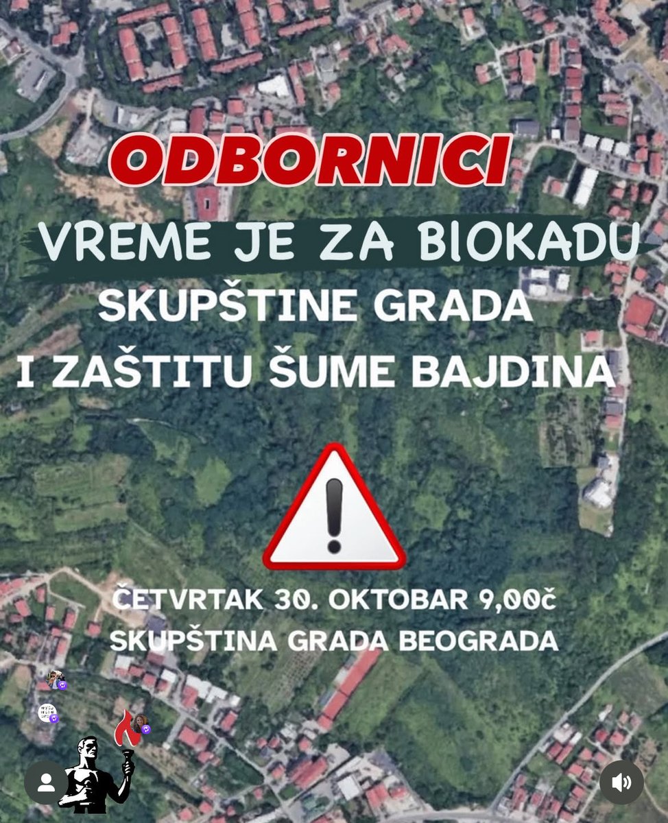 MostOstaje's tweet image. BLOKADA LOPOVSKE SEDNICE GRADA‼️
‼️Četvrti put već pozivamo odbornike da blokiraju rad nelegalne skupštine grada jer se samo tako može zaustaviti razorna pljačka Beograda.

KORUPCIJA NE SPAVA!

U četvrtak 30. oktobra u 9h ispred Skupštine grada - tražimo od gradskih odbornika 👇