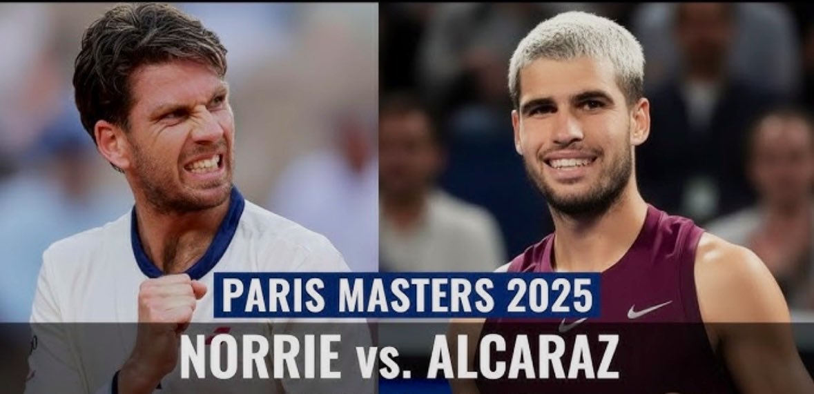 alshatti1972's tweet photo. ألتقيكم مساء اليوم 
 الساعة ٩ مساء بتوقيت مكة 
 الدور 32 من بطولة باريس
 الكاراز 🇪🇸 - نوري 🇬🇧 🎾 https://t.co/kTRn4zmMMr