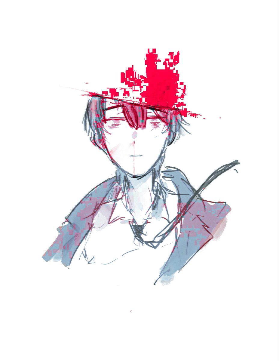 ⚠️minimal gore, violence
* oc posting!
— csm au
Liu's human last breath.