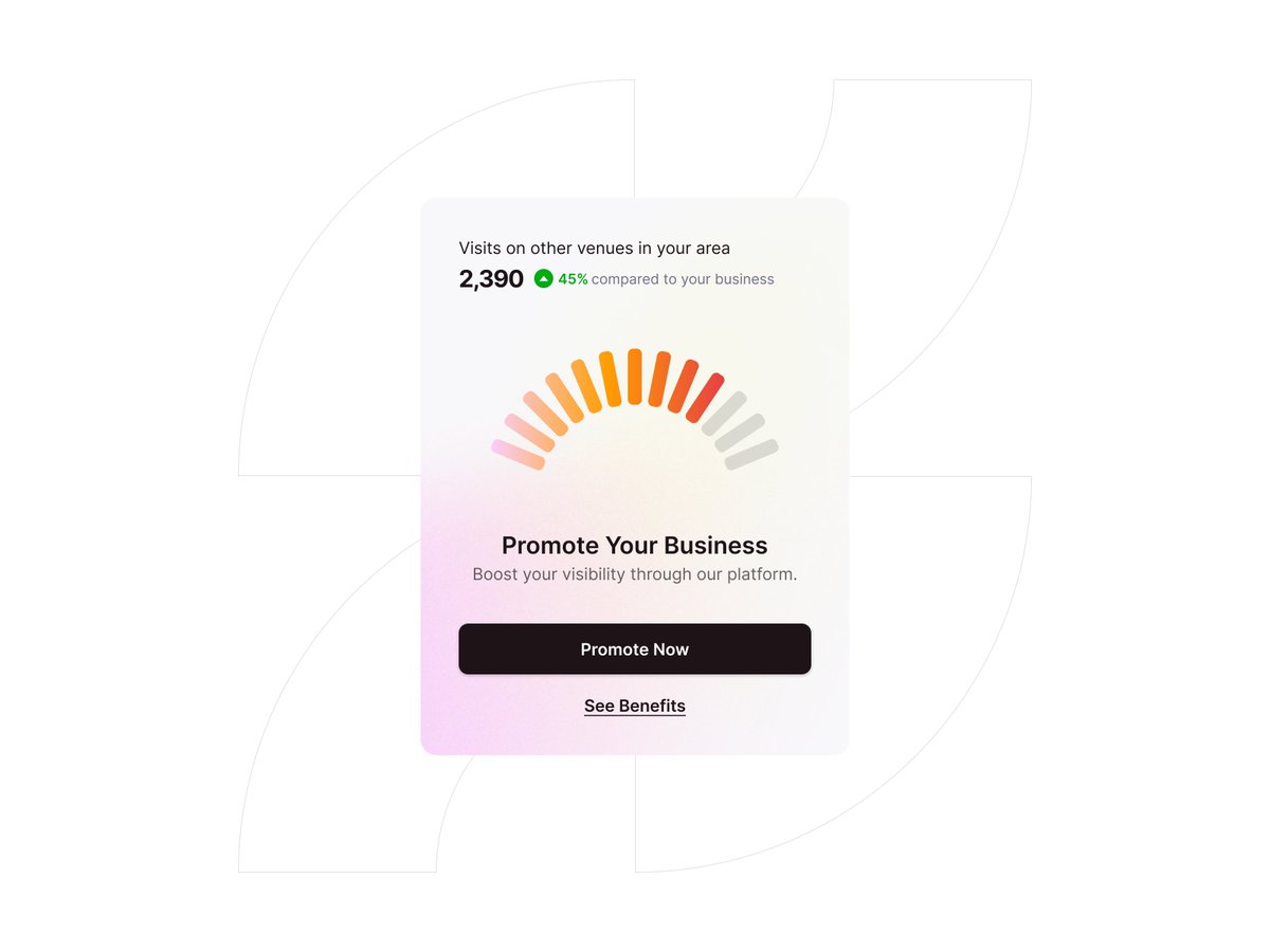 Just finished this dashboard card exploring how small visual cues can drive engagement.