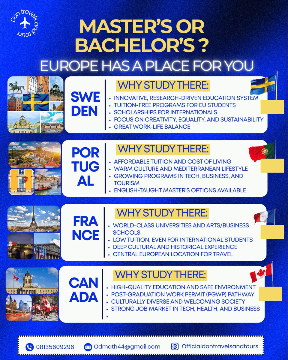 iamhodan's tweet image. Two different designs for Don travels and tours. Spreading the gospel of Canva. #Canva #Designer #Canvadesigner #GraphicDesigner #CreativeDesign