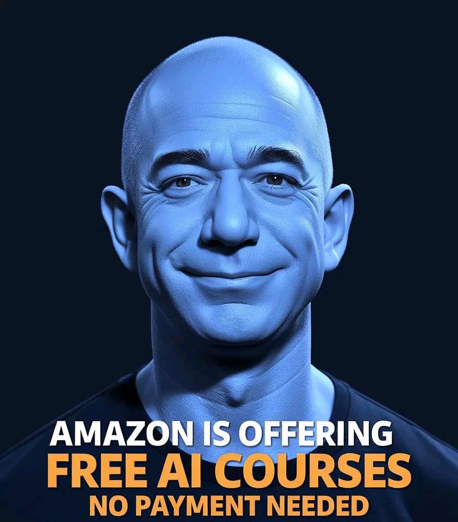 amitcoder1's tweet image. Amazon Is Offering the Best AI Courses For FRƐƐ. 
-No payment needed.
Discover the top 7 AI courses from Amazon in 2025: 👇🧵