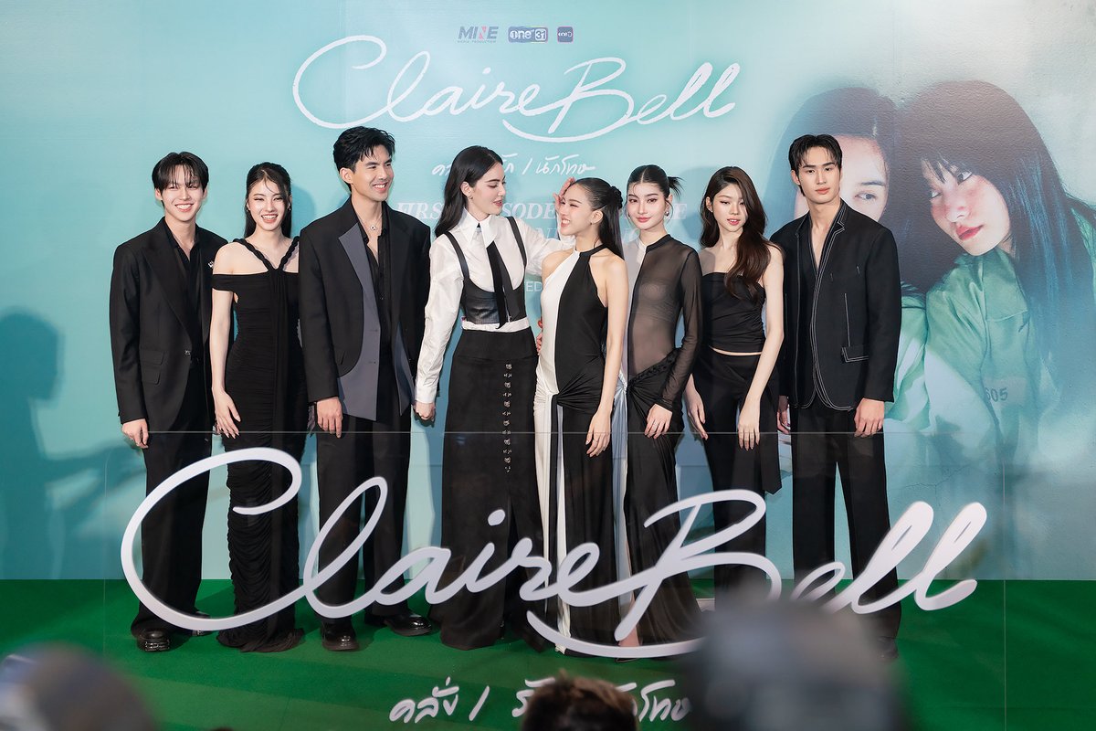 ภาพบรรยากาศในงาน "CLAIREBELL คลั่ง/รัก/นักโทษ" THE FIRST EPISODE PREMIERE AND PRESS CONFERENCE

#ClaireBellคลั่งรักนักโทษ
#ClaireBellPremiere