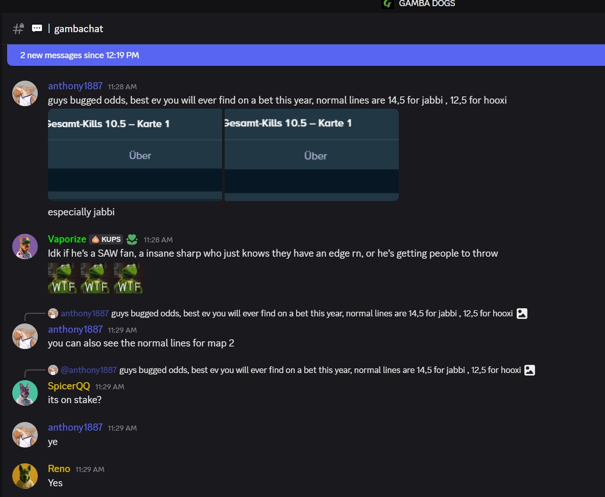 SpicerQQ's tweet image. another reason why @gambadogs going to be huge. Iam getting all the smart bettorssss into the discord. PPL share, we bet, we win. Easy.

Thanks for the free 11k$.