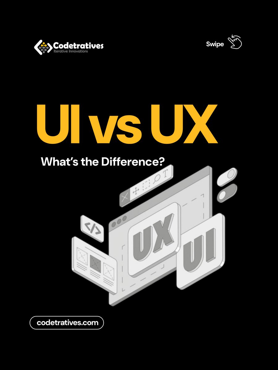 codetratives's tweet image. #TechTipTuesday
A clean UI is good.
An iterated UI is great.
Try these 4 steps to improve UX this week 👇
1️⃣ Simplify navigation.
2️⃣ Use contrast for clarity.
3️⃣ Test with real users.
4️⃣ Iterate based on feedback.

#Codetrative #UXDesign #AppDevelopment #IterateToInnovate