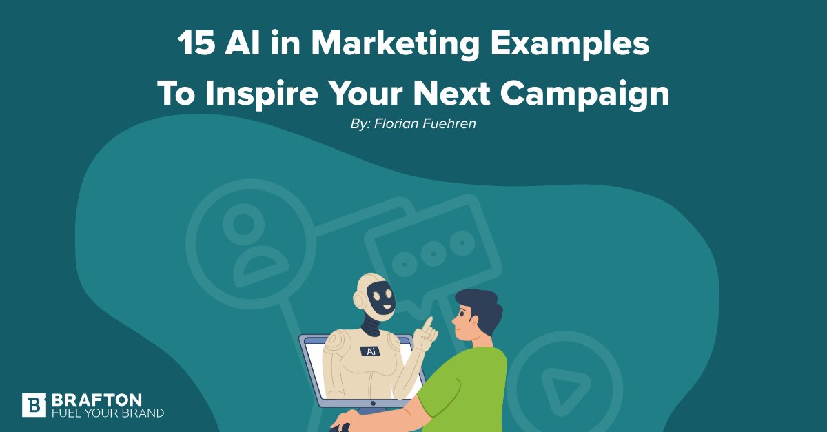 Brafton's tweet image. From Coca-Cola’s generative video to JPMorgan’s AI-powered copy, these 15 examples show how brands are using AI with intent: bit.ly/4o7TBBA

#Brafton #AiTools #AiTips #AiMarketing