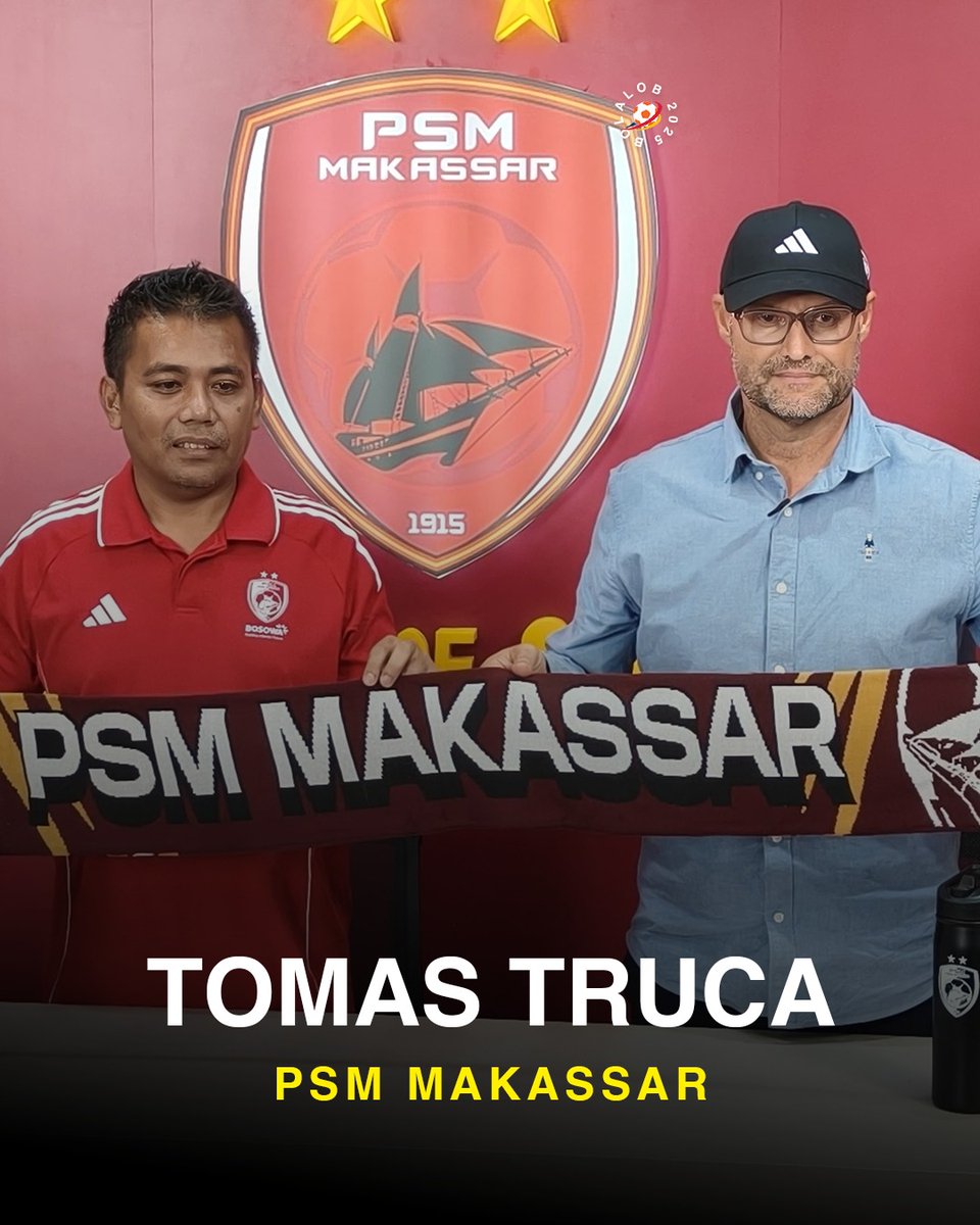 PSM resmi memperkenalkan pelatih baru pengganti Bernando Tavares. Pelatih kebangsaan Republik Ceko, Thomas Truca yang memilki pengalaman di liga Malaysia dan Kenya akan menukangi Juku Eja di sisa kompetisi. Truca memilki lisensi kepelatihan UEFA Pro. 

#BolalobFootball