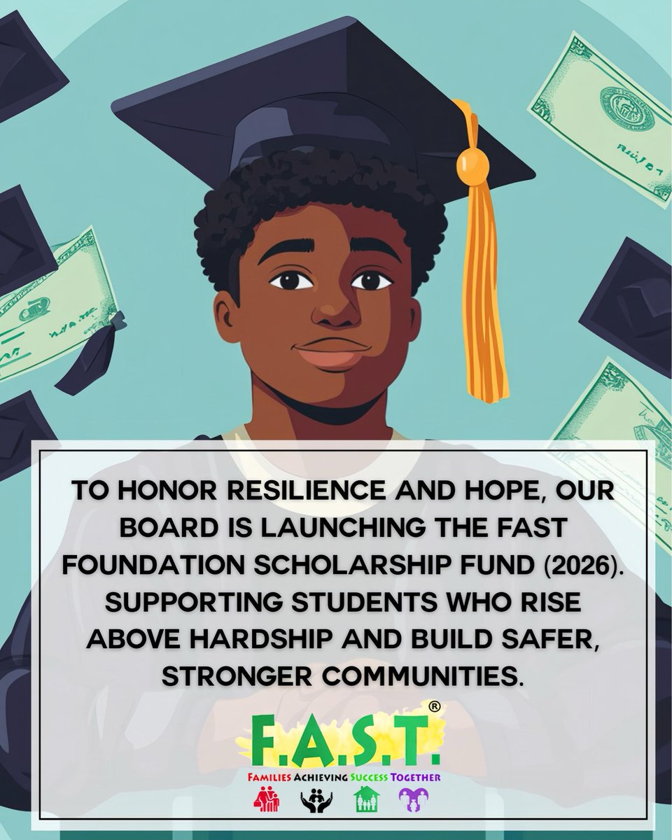 We stand with Lincoln &amp; Howard as their communities heal from recent violence. Every student deserves safety while pursuing their dreams. In solidarity, FAST will launch a Scholarship Fund in 2026 to uplift students who continue to learn, lead, and inspire. 💛📚