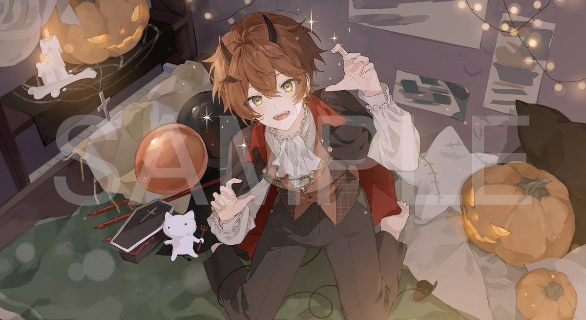 🎃🦇 H a p p y  H a l l o w e e n 🦇🎃
新しいハロウィンイラストだー！🖌✨
ぜひ見ててね〜！💸☁️

🎨: <a href="/cheese__oHo/">PangMO 팡모</a> 

#Vtuber #ハロウィン #ハロウィンイラスト #イラスト
#FlynnCraft