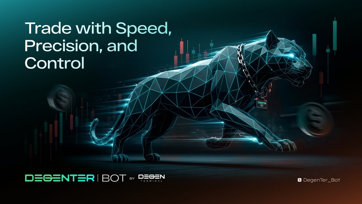 Why settle for slow trades when DegenTer Bot brings speed and precision to your fingertips? ⚡

Access your favourite tokens on <a href="/ZIGChain/">ZIGChain</a>, manage multiple wallets, and execute trades seamlessly, all in one place 🔥

Start trading smarter here 👉 t.me/DegenTerBot