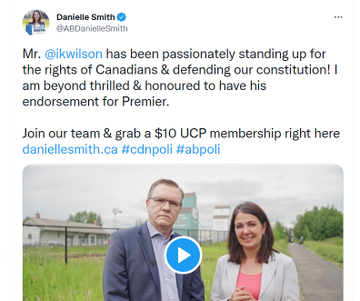 Wise_biz_guy's tweet photo. @ikwilson #JCCF is on the wrong side of history.
Keith Wilson endorses:
1.Counseling Edmonton Police Officer during the #freedomconvoy2022.
2.Buying UCP Memberships to attack Ottawa.
3.Cancel culture thru ban on #Indigenous ceremony.
#DaniDollars is anti Canadian! https://t.co/GXFSbzSTRW