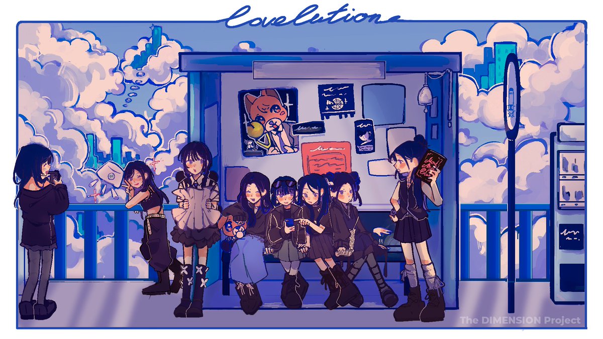 TDP_24S's tweet photo. Welcome to the LOVElution Sky Isles! ☁️🏙️

A metropolis set atop the clouds with beautiful sights, a booming economy, and a strange red fox. What will the members encounter on their journey here?

Explore this Dimension and other familiar yet new areas in our tripleS fangame! 💫

#tripleS #트리플에스 #トリプルS #TheDIMENSIONProject
