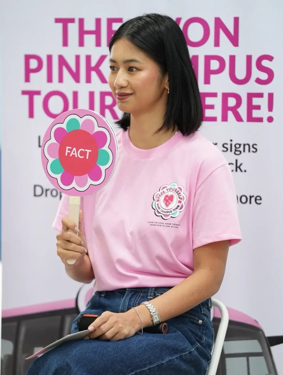 nohatesana's tweet photo. Real talk, real tips. 💡
Our expert panel at AdU was present to make sure early detection is always part of the conversation.
#KaoriOinuma
#AvonPH #AvonPinkCampusTour2025 #FeelYourself #PinkCampusTour #BreastCancerAwareness https://t.co/oeTf5SWEdF