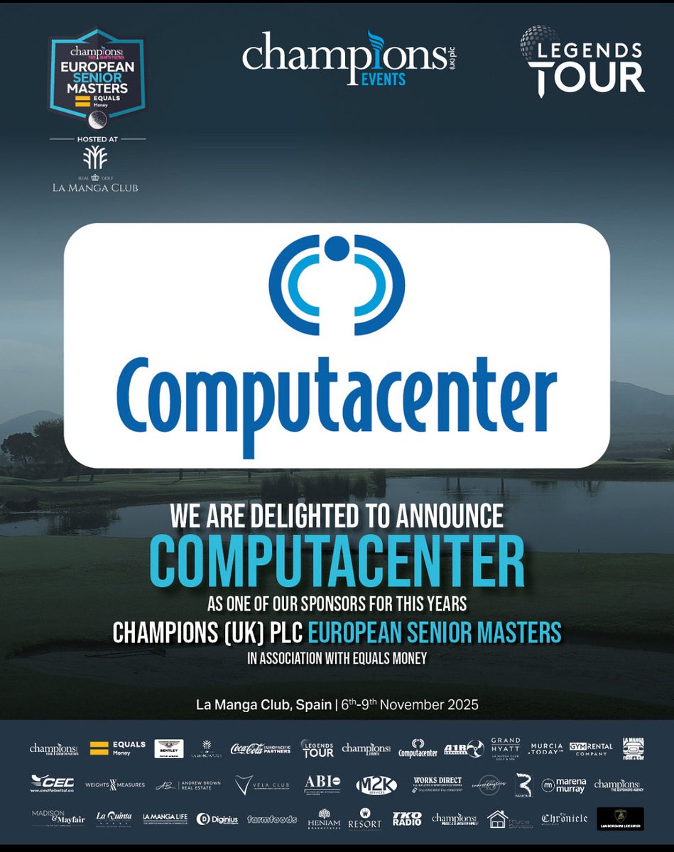 European Senior Masters ⛳️ tweet media