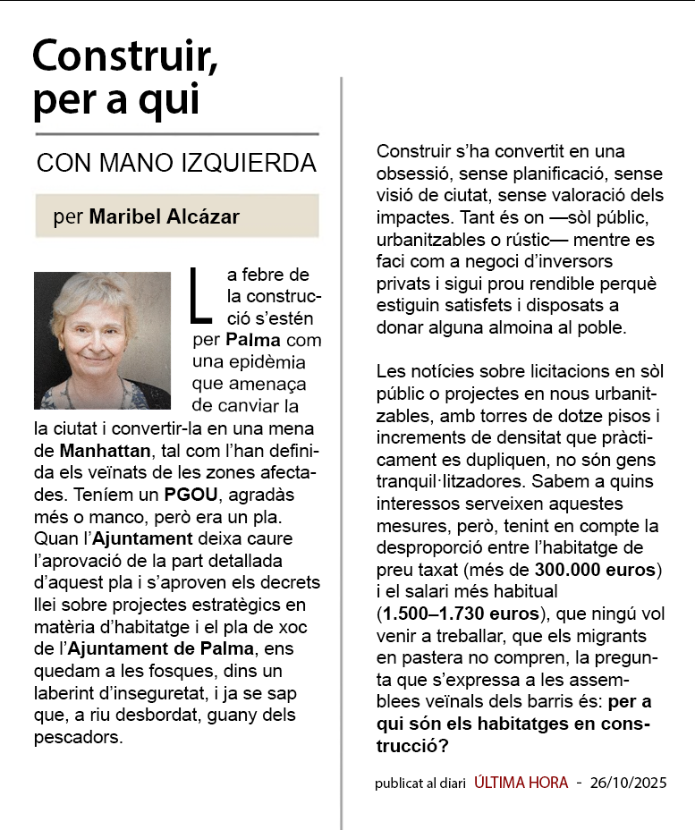 Federació VeïnsPalma (@faavvpalma) on Twitter photo 