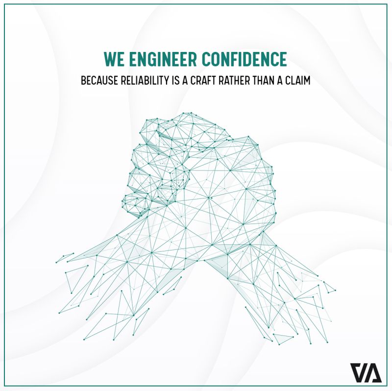 VArrowTech's tweet image. Every decision we make at VArrow Technologies starts with one goal: #confidence. 
Confidence that systems won’t fail. Confidence that performance won’t slip. Confidence that what we build today will hold tomorrow.