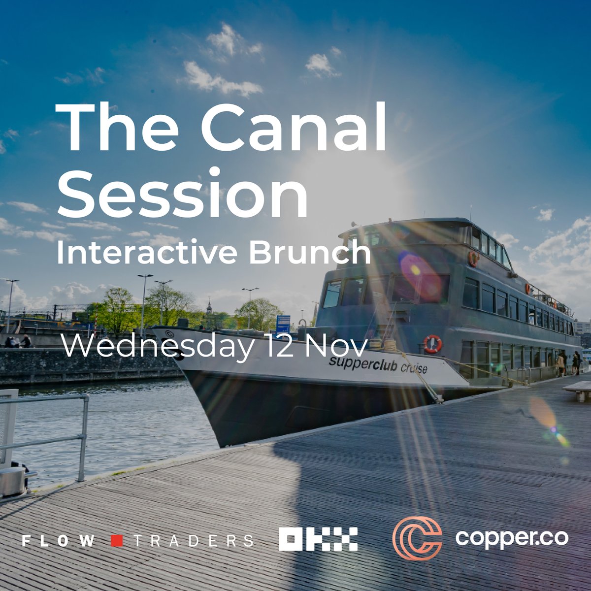 FlowTraders's tweet image. Join @okx , @CopperHQ &amp;amp; Flow Traders on 12 November for an interactive brunch experience like no other. 🍳 Kick off your day with brief opening insights before diving into engaging round-table discussions. ☕ Register now for new perspectives while enjoying a delicious brunch and…
