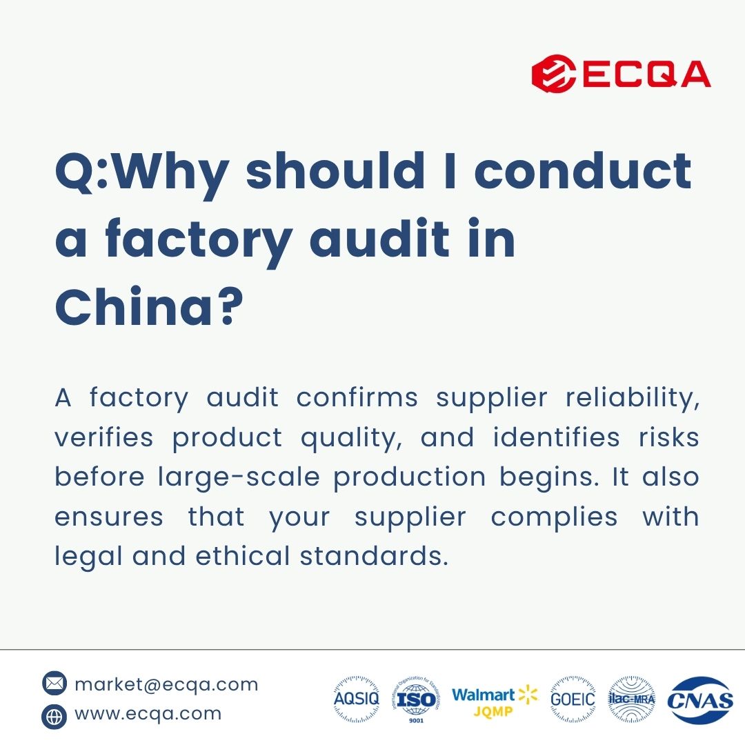 EcqaQuality's tweet image. A supplier audit in China helps global buyers verify product quality, compliance, and ethical sourcing. Read the full article here 👉 ecqa.com/supplier-audit…

#supplieraudit #factoryaudit #thirdpartyinspection #chinamanufacturing #ECQA #qualitycontrol #compliance